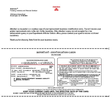 state farm get insurance card|state farm insurance card template.